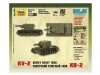Сборная модель ZVEZDA Советский тяжёлый танк КВ-2, 1/100