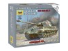 Сборная модель ZVEZDA Тяжелый Немецкий танк "Королевский Тигр" Порше, 1/100