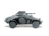 Сборная модель ZVEZDA Немецкий легкий бронеавтомобиль Sd.kfz 222, 1/100