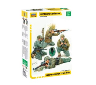 Сборная модель ZVEZDA Hемецкие снайперы, 1/35