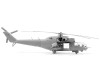 Сборная модель ZVEZDA Советский ударный вертолет Ми-24А, подарочный набор, 1/72