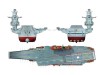 Сборная модель ZVEZDA Российский крейсер "Адмирал флота Советского Союза Кузнецов», 1/720