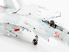 Сборная модель ZVEZDA Российский истребитель Су-27СМ, 1/72