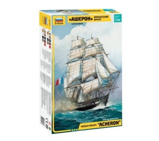 Сборная модель ZVEZDA Французский фрегат "Ашерон", 1/200