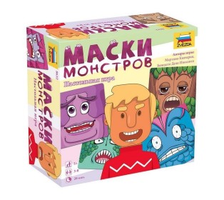Настольная игра ZVEZDA "Маски монстров", детская