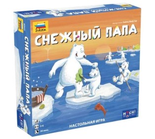 Настольная игра ZVEZDA "Снежный папа", детская