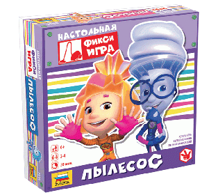 Настольная игра ZVEZDA "Фиксики. Пылесос.", детская