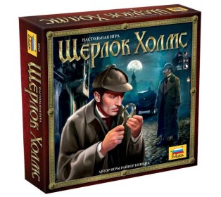 Настольная игра ZVEZDA "Шерлок Холмс", семейная