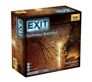 Настольная игра ZVEZDA "EXIT Квест. Гробница фараона", семейная