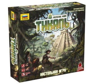 Настольная игра ZVEZDA "Тикаль", семейная