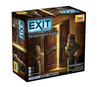 Настольная игра ZVEZDA "EXIT Квест. Загадочный музей. ", семейная