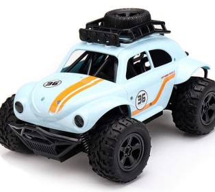 Радиоуправляемая машина MN MODEL БигФут (голубой) 2WD 2.4G 1/18 RTR