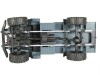 Радиоуправляемая машина MN MODEL военный грузовик (серый) 4WD 2.4G 1/16 RTR