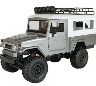 Радиоуправляемая машина MN MODEL японский внедорожник FJ45 (серый) 4WD 2.4G 1/12 RTR