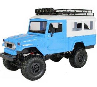 Радиоуправляемая машина MN MODEL японский внедорожник FJ45 (синий) 4WD 2.4G 1/12 RTR