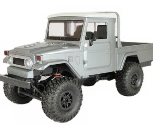Радиоуправляемая машина MN MODEL японский пикап FJ45 (серебристый) 4WD 2.4G 1/12 RTR