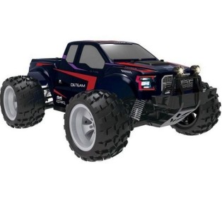 Радиоуправляемый монстр Double Eagle Ford F-150 Raptor (черный) 1:18 4WD 2.4G RTR