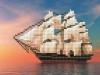 Алмазная мозаика 15х20 УТРЕННИЙ ПЕЙЗАЖ (10 цветов)
