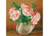 Алмазная мозаика 30х30 БУЗИН. СЛУЧАЙНЫЙ БУКЕТ (25 цветов)