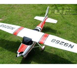 Радиоуправляемый самолет Top RC Cessna 182 500 class красная 1410мм 2.4G 4-ch LiPo RTF