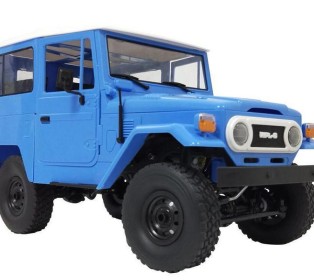 Радиоуправляемая машина WPL японский внедорожник FJ40 (голубая) 4WD 2.4G 1/16 RTR