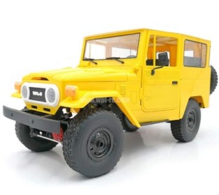 Радиоуправляемая машина WPL японский внедорожник FJ40 (желтая) 4WD 2.4G 1/16 KIT