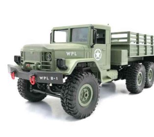 Радиоуправляемая машина WPL военный грузовик (зеленый) 6WD 2.4G 1/16 KIT