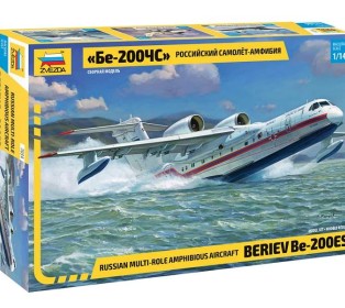 Сборная модель ZVEZDA Российский самолет-амфибия Бе-200ЧС, 1/144