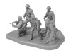 Сборные солдатики ZVEZDA Немецкие панцергренадеры в анораках, 1/72