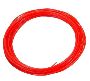 ABS пластик для 3D ручек (красный цвет, 200 метров, d=1.75 мм)