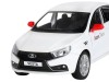 Машина "АВТОПАНОРАМА" Яндекс.Такси  LADA VESTA, белый, 1/24, в/к 24,5*12,5*10,5 см