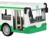 Троллейбус "Автопанорама", зеленый, 1/90, свет, звук, инерция, в/к 22*13,5*5,8 см