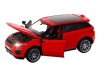 Машина "АВТОПАНОРАМА" Land Rover Range Rover Evoque HSE, красный, 1/32, в/к 17,5*12,5*6,5 см
