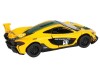 Машина "АВТОПАНОРАМА" Mclaren P1™ GTR, желтый, 1/32, свет, звук, инерция, в/к 17,5*12,5*6,5 см