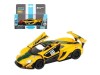 Машина "АВТОПАНОРАМА" Mclaren P1™ GTR, желтый, 1/32, свет, звук, инерция, в/к 17,5*12,5*6,5 см
