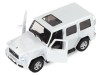 Машина "АВТОПАНОРАМА" Mercedes-Benz G350d, белый, 1/42, инерция, в/к 17,5*12,5*6,5 см