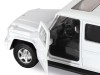 Машина "АВТОПАНОРАМА" Mercedes-Benz G350d, белый, 1/42, инерция, в/к 17,5*12,5*6,5 см
