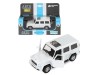 Машина "АВТОПАНОРАМА" Mercedes-Benz G350d, белый, 1/42, инерция, в/к 17,5*12,5*6,5 см