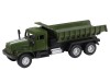 Машина "АВТОПАНОРАМА" "Грузовик", хаки зеленый, 1/32, свет, звук, инерция, в/к 24*8*10 см