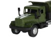 Машина "АВТОПАНОРАМА" "Грузовик", хаки зеленый, 1/32, свет, звук, инерция, в/к 24*8*10 см