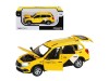 Машина "АВТОПАНОРАМА" Яндекс.Такси LADA GRANTA CROSS, желтый, 1/24, в/к 24,5*12,5*10,5 см