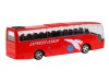 Автобус "Автопанорама", красный, 1/90, свет, звук, инерция, в/к 22*13,5*5,8 см
