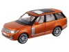 Машина "АВТОПАНОРАМА" 2013 Range Rover, оранжевый, 1/34, свет, звук, инерция, в/к 17,5*13,5*9 см