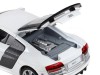 Машина "АВТОПАНОРАМА" Audi R8 GT, белый, 1/32, свет, звук, инерция, в/к 17,5*13,5*9 см