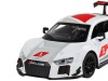 Машина "АВТОПАНОРАМА" AUDI R8, белый перламутр, 1/32, свет, звук, инерция, в/к 17,5*13,5*9 см