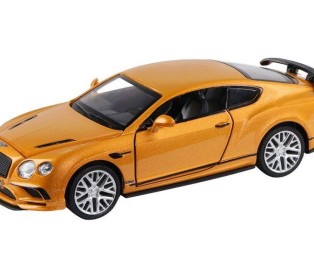 Машина "АВТОПАНОРАМА" Bentley Continental Supersports, оранжевый, 1/32, в/к 17,5*12,5*6,5 см