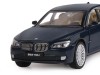 Машина "АВТОПАНОРАМА" BMW 760LI, синий, 1/34, свет, звук, инерция, в/к 17,5*13,5*9 см