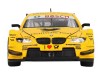 Машина "АВТОПАНОРАМА" BMW M3 DTM, желтый, 1/32, свет, звук, инерция, в/к 17,5*13,5*9 см