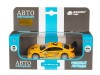 Машина "АВТОПАНОРАМА" BMW M3 DTM, желтый, 1/42, инерция, в/к 17,5*12,5*6,5 см