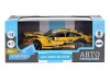 Машина "АВТОПАНОРАМА" BMW M4, желтый, 1/24, свет, звук, в/к 24,5*12,5*10,5 см